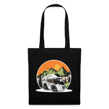 Camping Camper Campen - Tote Bag - black - Front