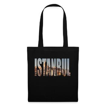 Istanbul - Sac en tissu - noir - Devant