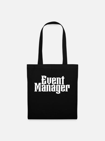 black Shirt Event Manager - Stoffbeutel - Schwarz
