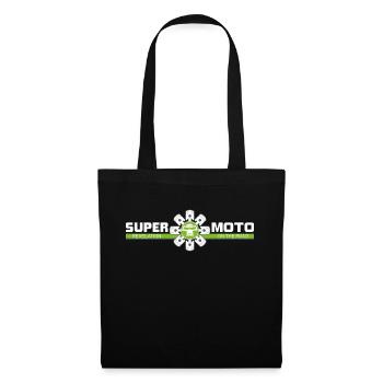 SUPER MOTO Cercle de Singe - Sac en tissu - noir - Devant