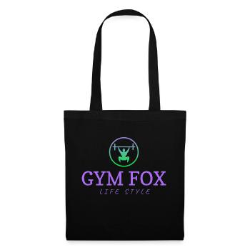GYM FOX - Motivating Gym and Fitness Designs - Tote Bag - black - Front