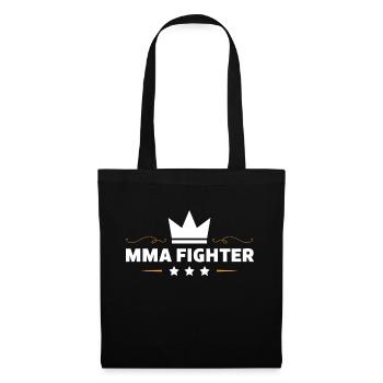 MMA Fighter Arts Martiaux Mixtes - Sac en tissu - noir - Devant