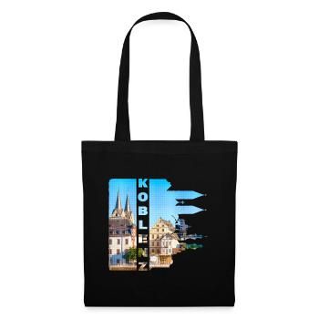 Koblenz Germany City Skyline Home Love - Tote Bag - black - Front