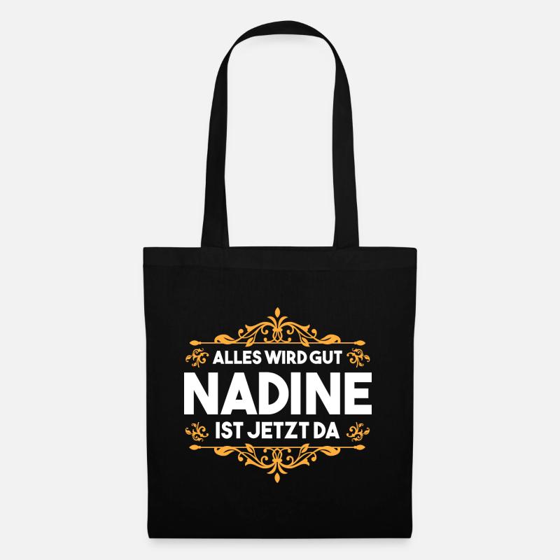 Nadine - Stoffbeutel - Schwarz
