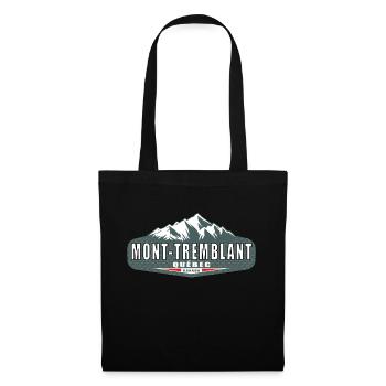 Mont-Tremblant, Québec, Kanada - Stoffbeutel - Schwarz - Vorne