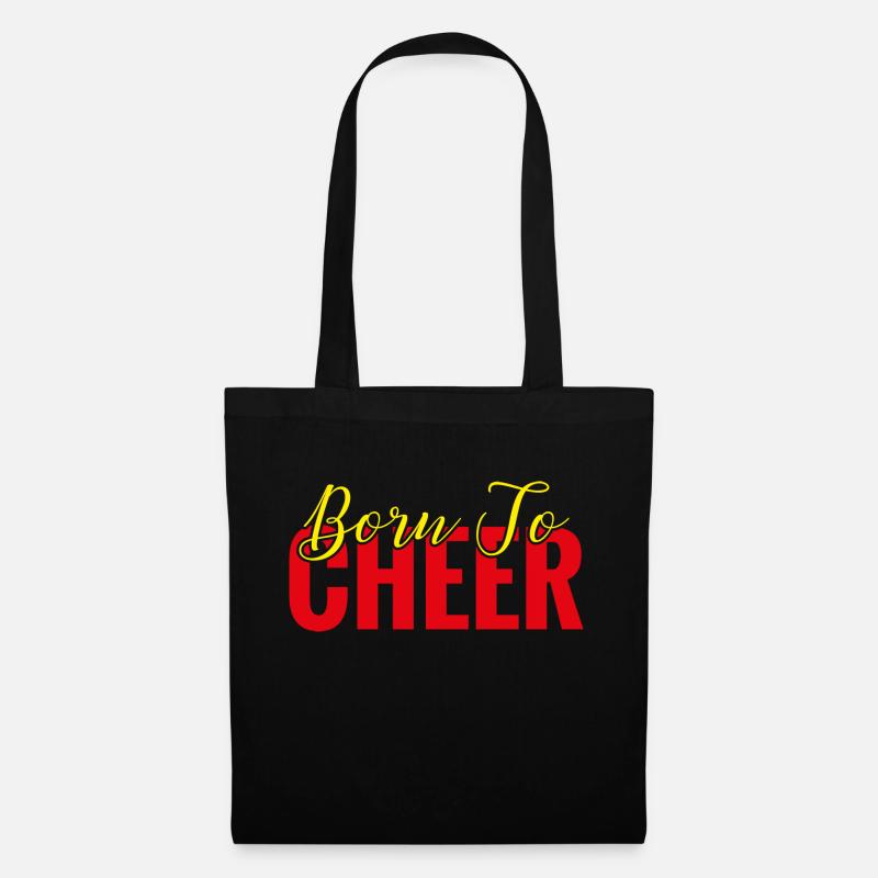 Born To Cheer - Tote Bag - black