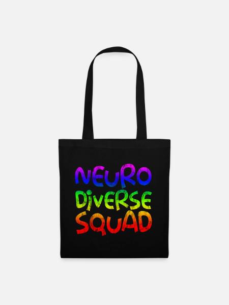 Neurodiverse Squad 3 - Stoffbeutel - Schwarz