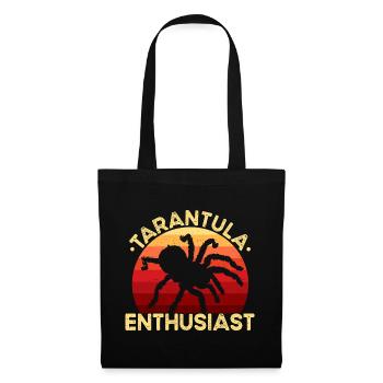 Passionné de tarentule propriétaire d’araignée de compagnie - Sac en tissu - noir - Devant