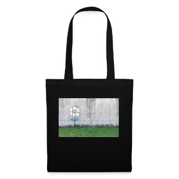 Graffiti of a daisy - Tote Bag - black - Front
