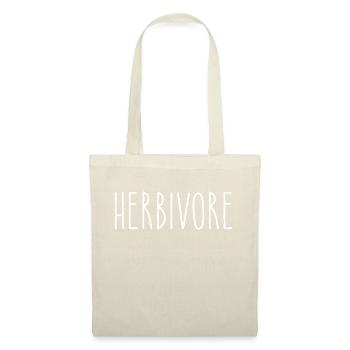 Herbivore Vegan Vegetarian - Tote Bag - nature - Front
