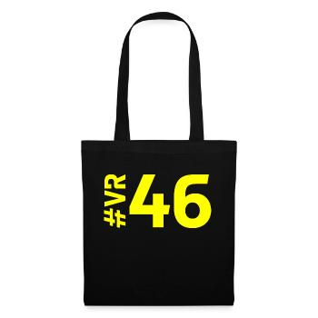 VR46 - Sac en tissu - noir - Devant