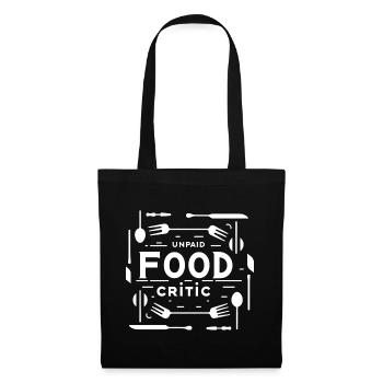 Unpaid Food Critic 17 - Tote Bag - black - Front