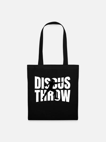 Discus Throw 3 - Stoffbeutel - Schwarz
