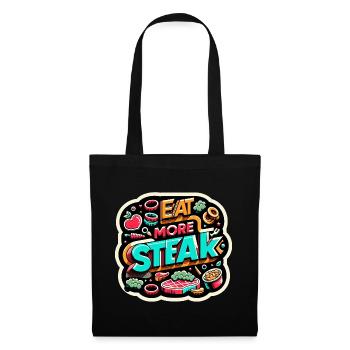 Eat More Steak 13 - Tote Bag - black - Front