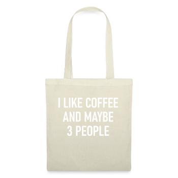 Ich mag Kaffee - Stoffbeutel - Natur - Vorne