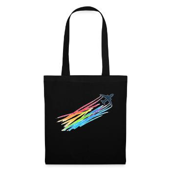 Rainbow Machine - Stoffbeutel - Schwarz - Vorne