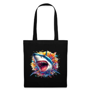 Shark - Tote Bag - black - Front
