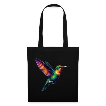Kolibri - Stoffbeutel - Schwarz - Vorne