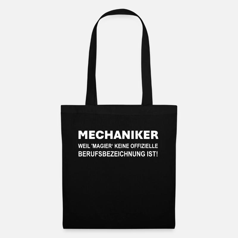 Mechaniker - Stoffbeutel - Schwarz