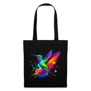 Colibri - Sac en tissu - noir - Devant