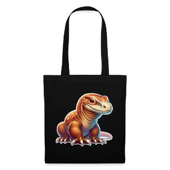 Komodo Dragon - Stoffbeutel - Schwarz - Vorne