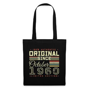 Legendary since October 1960 | October 1960 - Tote Bag - black - Front
