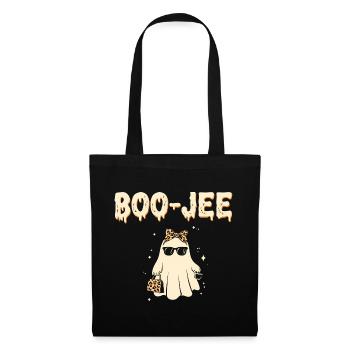 Halloween Pink Ghost Funny October Child - Tote Bag - black - Front