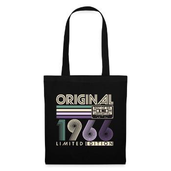 Original 1966 Vintage Retro Birthday Gift - Tote Bag - black - Front