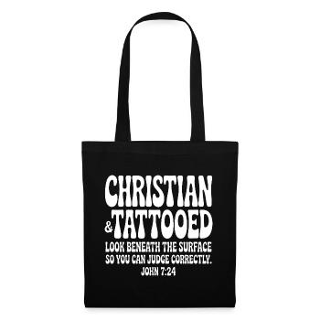 Christian Ink Look Beneath the Surface - Tote Bag - black - Front