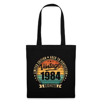 Limitierte Jubiläumsausgabe von 1984 - Stoffbeutel - Schwarz - Vorne