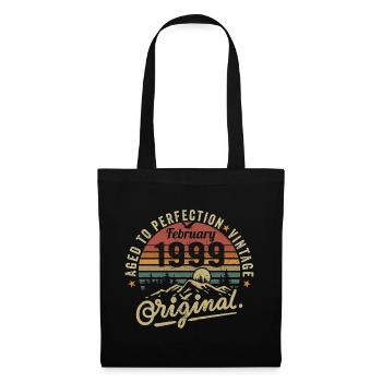 Février 1999 - Février 1999 Anniversaire février 1999 - Sac en tissu - noir - Devant