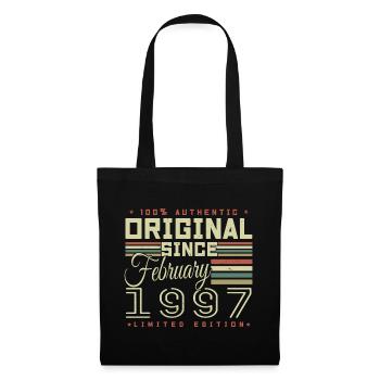 Génial Depuis Février 1997 - Sac en tissu - noir - Devant