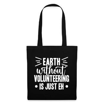Social Worker Quote Earth Without Is Just Eh - Tote Bag - black - Front