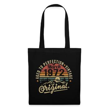 Mars 1972 - Sac en tissu - noir - Devant