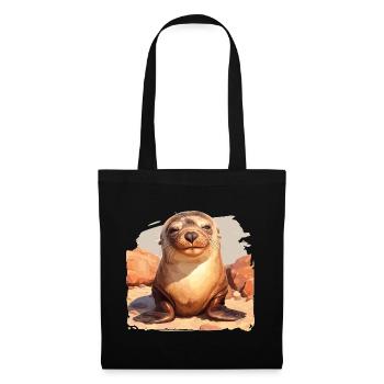Sea Lions Sea Lion - Tote Bag - black - Front