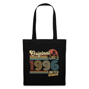 Original 1996 Vintage Vintage Birthday Gift - Tote Bag - black - Front