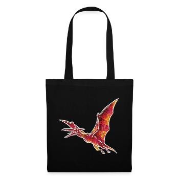 Electric Pterodactyl Flying Dinosaur - Tote Bag - black - Front