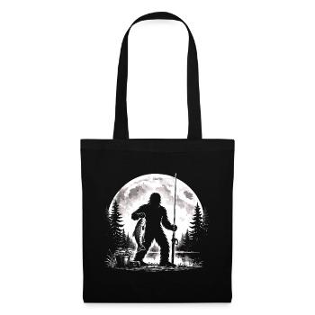 Bigfoot Fishing - Tote Bag - black - Front