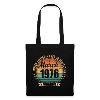Mars 1976 Édition Limitée Retro Mars 1976 - Sac en tissu - noir - Devant