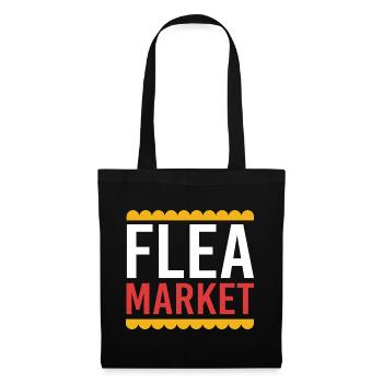 Flea market flea market - Tote Bag - black - Front