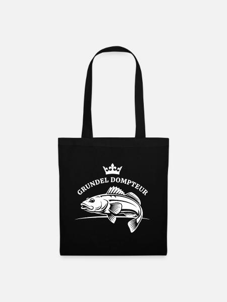 Grundel Dompteur - Stoffbeutel - Schwarz