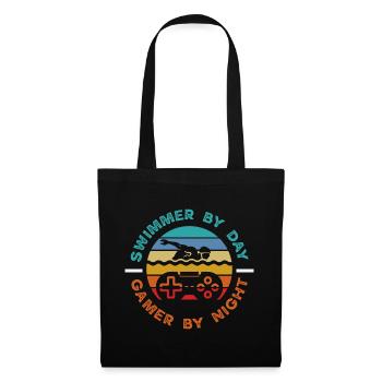 Dictons drôles de nageurs et conception de clubs de natation - Sac en tissu - noir - Devant