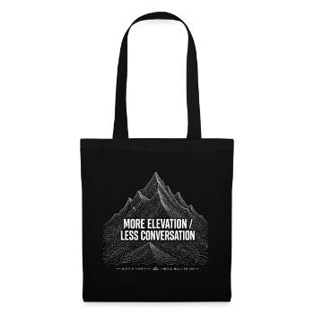 More Elevation Hiking - Tote Bag - black - Front