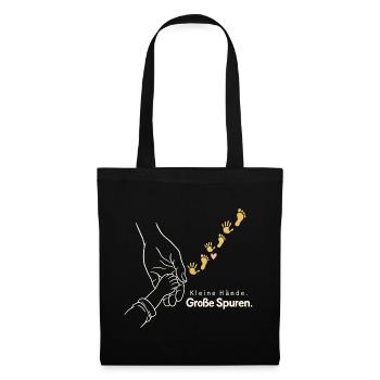Erzieherin Tagesmutter Geschenk Abschied - Stoffbeutel - Schwarz - Vorne