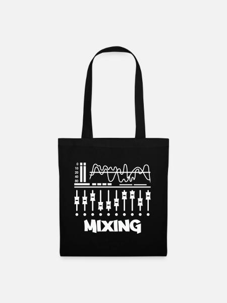 Mixing Studio Vibes - Stoffbeutel - Schwarz