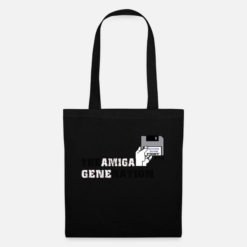 amiga_generation - Stoffbeutel - Schwarz