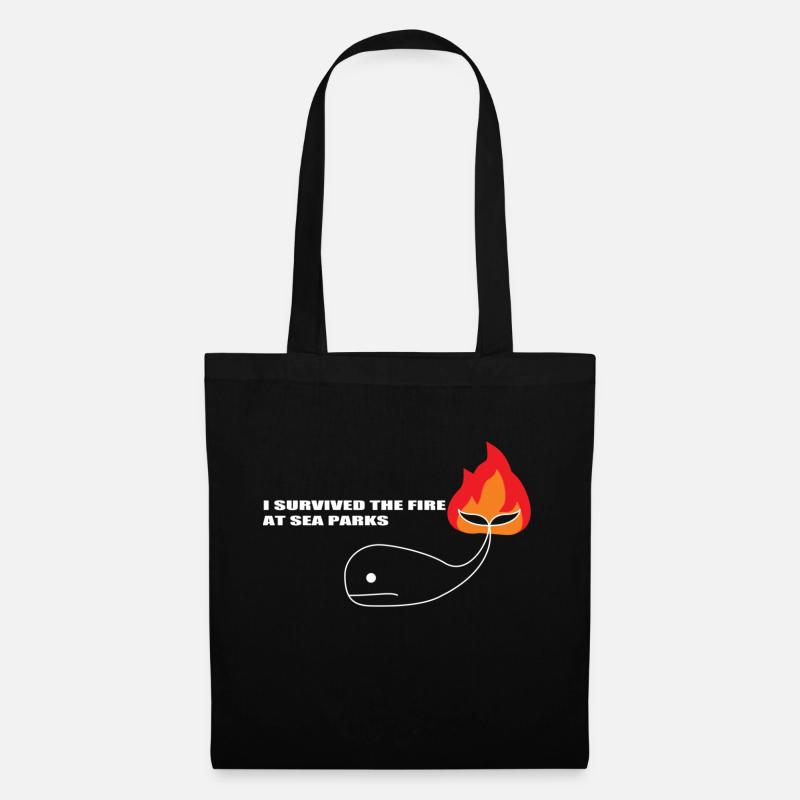 parcs de mer - Sac en tissu - noir