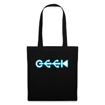 Geek - Sac en tissu - noir - Devant