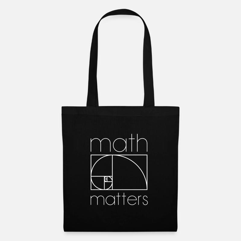 MATH MATTERS MATHEMATIK SHIRT - Stoffbeutel - Schwarz