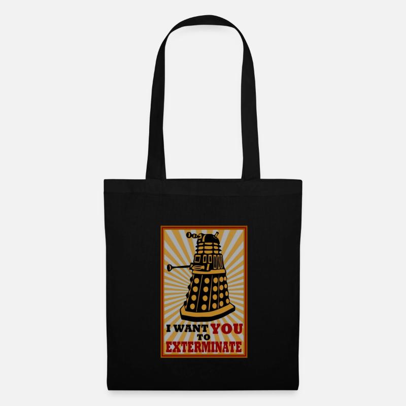 Dalek - Stoffbeutel - Schwarz